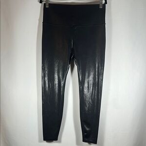 Knix Black Shimmer High Rise Contour Waist Leggings